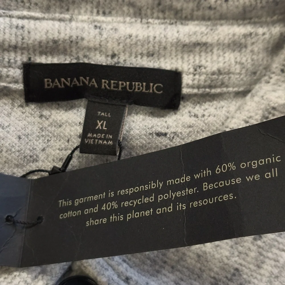 Banana Republic brushed waffle